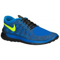 Nike Free 5.0 Herren  Turnschuhe Hyper Kobalt/Volt/Foto Blau/Schwarz/Elektrisch Grün