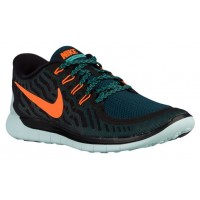Nike Free 5.0 2015 Schwarz/Gesamt Orange/Licht Retro Herrenschuh
