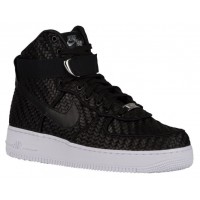 Nike Air Force 1 High Lv8 Woven Herren Sneakers Schwarz/Weiß
