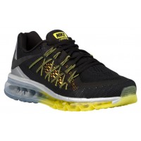 Nike Air Max 2015 Schwarz/Schall Gelb/Metallic Silber Herren Sportschuhe