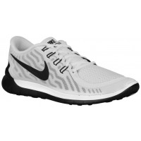 Herren Nike Free 5.0 2015 Weiß/Schwarz  Sneaker