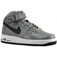 Nike Air Force 1 Mid Herren Sneaker Cool Grau/Schwarz/Weiß