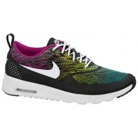 Nike Air Max Thea Print Damen Running Schuhe Schwarz/Hell Magenta/Rot Violett/Weiß