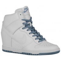 Nike Dunk Sky Hi Essential/Wedge Damen Sportschuhe Weiß/Taube Grau