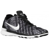 Nike Free 5.0 Tr Fit 5 Print Damen Turnschuhe Schwarz/Weiß/Mezzo Zebra