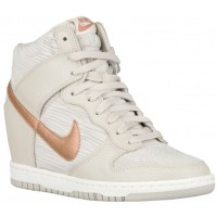 Nike Dunk Sky Hi Damen Sport Licht Knöchern/Metallic Rot Bronze/Licht Knöchern