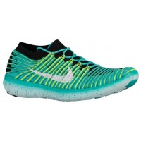 Nike Free Rn Motion Deutlich Jade/Schwarz/Volt/Weiß Damen Laufschuh
