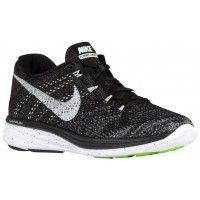 Nike Flyknit Lunar 3 Schwarz/Midnacht Fog/Wolf Grau/Weiß  Damen-Laufschuh