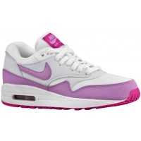 Nike Air Max 1 Essential Weiß/Fuchsie Blitzen  Damenschuh