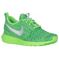 Nike Roshe One Nm Flyknit Voltage Grün/Weiß/Lucid Grün Damen Sportschuhe