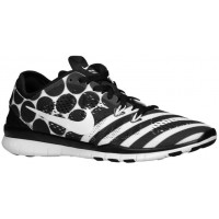 Nike Free 5.0 Tr Fit 5 Print Damen Sports Schwarz/Weiß