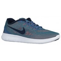Nike Free Rn Ozean Fog/Türkis/Hell Mango/Midnacht Marine Damen Runningschuh