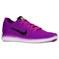 Nike Free Rn Flyknit Hyper Violett/Gesamt Crimson/Laser Orange/Schwarz Damen Trainingsschuhe