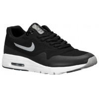 Nike Air Max 1 Ultra Moire Schwarz/Metallic Silber/Weiß Damen Laufschuh