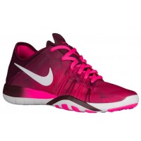 Damen Nike Free Tr 6 Rosa Blast/Weiß/Nacht Kastanienbraun Fitnessschuhe