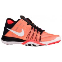 Damen Nike Free Tr 6 Schwarz/Weiß/Gesamt Crimson/Pearl Rosa Laufschuh