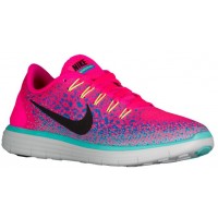 Nike Free Rn Distance Damen Damenschuhe Hyper Rosa/Blau Glühen/Hyper Türkis/Schwarz