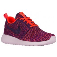 Nike Roshe One Flyknit Damen Sportschuhe Gesamt Crimson/Perle/Farbig Perle