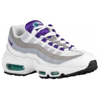 Damen Nike Air Max 95 Weiß/Smaragd Grün/Wolf Grau/Court Perle Sneakers