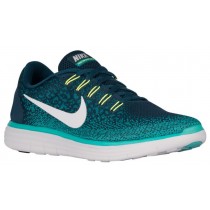 Nike Free Rn Distance Midnacht Türkis/Rio Knickente/Deutlich Jade/Aus Weiß Herren Laufschuhe