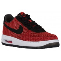 Nike Air Force 1 Low Crimson/Schwarz/Grün Herren Sneakers