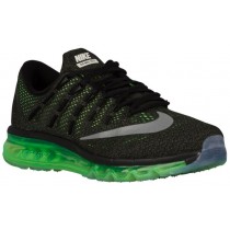 Nike Air Max 2016 Schwarz/Voltage Grün/Mittel Olive/Reflektierend Silber Herren Sneakers