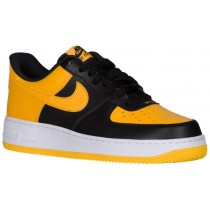 Herren Nike Air Force 1 Low Schwarz/Gold/Weiß Sportschuhe