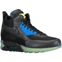 Nike Air Max 90 Sneakerboot Schwarz/Dunkel Asche/Foto Blau Herren Sneakerboot