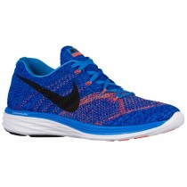 Nike Flyknit Lunar 3 Herren Trainingsschuhe Foto Blau/Eintracht/Weiß/Schwarz