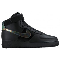 Nike Air Force 1 High Lv8 Schwarz/Metallic Gold Herren Sportschuheschuhechuhe