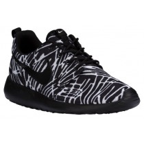 Damen Nike Roshe One Print Schwarz/Weiß Laufschuhe