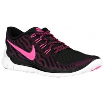 Nike Free 5.0 2015 Schwarz/Rosa Folie/Rosa Glühen/Rosa Pow Damen Schuhschaft