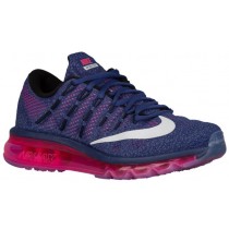 Nike Air Max 2016 Damen Laufschuhe Dunkel Perle Staub/Rosa Pow/Blau Graphit/Weiß