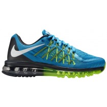 Nike Air Max 2015 World Cup Licht Blau Lackierung/Weiß/Volt/Anthrazit Damen Schuhschaft