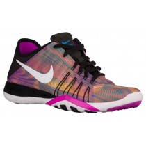 Nike Free Tr 6 Damen Laufschuh Schwarz/Weiß/Hyper Violett/Foto Blau