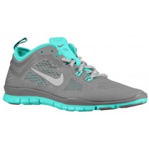 Nike Free 5.0 Tr Fit 4 Damen Trainingsschuhe Licht Asche/Hyper Türk/Licht Asche Grau