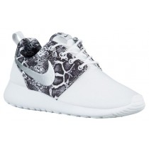 Nike Roshe One Print Weiß/Schwarz/Metallic Silber Damen Schuhschaft
