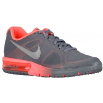 Damen Nike Air Max Sequent Cool Grau/Hell Mango/Metallic Silber Laufschuh