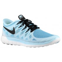 Damen Nike Free 5.0 2014 Eis Würfel Blau/Deutlichwater/Schwarz Laufschuhe
