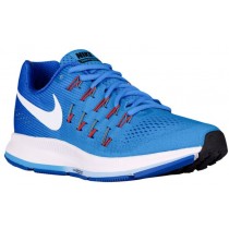 Nike Air Zoom Pegasus 33 Hypernational Damen Running Schuhe Blau Glühen/Rennfahrer Blau/Blaucap/Weiß
