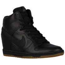 Nike Dunk Sky Hi Essential Schwarz/Gum Med Braun/Dunkel Grau Damen Sneakers