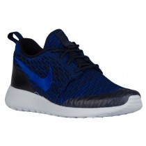 Nike Roshe One Flyknit Damenschuhe Dunkel Obsidian/Rennfahrer Blau/Dunkel Royal Blau