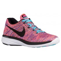 Nike Flyknit Lunar 3 Eintracht/Gamma Blau/Gesamt Orange/Schwarz Damen Laufschuh