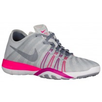 Nike Free Tr 6 Rein Platin/Rosa Blast/Feuer Rosa Damenschuhe