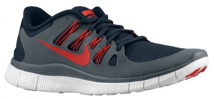 Nike Free 5.0+ Waffenkammer Marine/Waffenkammer Schiefer/Summit Weiß Herren Trainingsschuhe