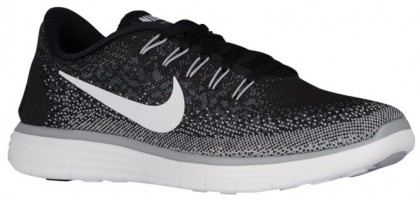 Herren Nike Free Rn Distance Schwarz/Weiß/Dunkel Grau/Wolf Grau Laufschuhe