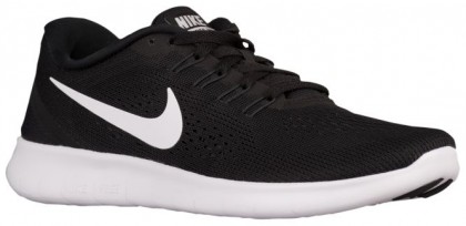Damen Nike Free Rn Schwarz/Anthrazit/Weiß Sports