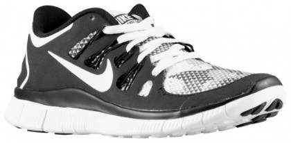 Nike Free 5.0+ Weiß/Schwarz Damen Sportschuhe