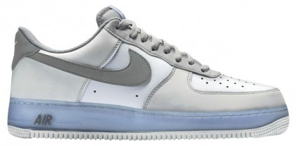 Nike Air Force 1 Low Weiß/Grau/Hellblau Herren Sneaker