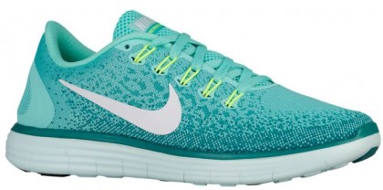 Nike Free Rn Distance Damen Runningschuh Hyper Türkis/Hyper Jade/Rio Knickente/Weiß